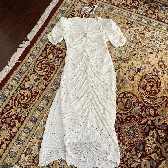 Frame NWOT Polka Dot Dress - Picture 8 of 16